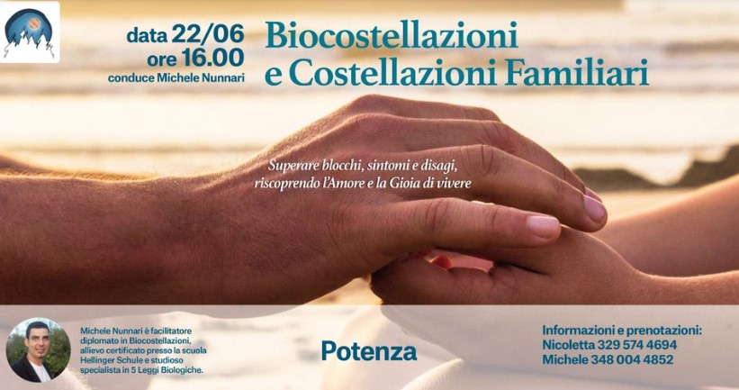 Biocostellazioni e Costellazioni Familiari a Potenza